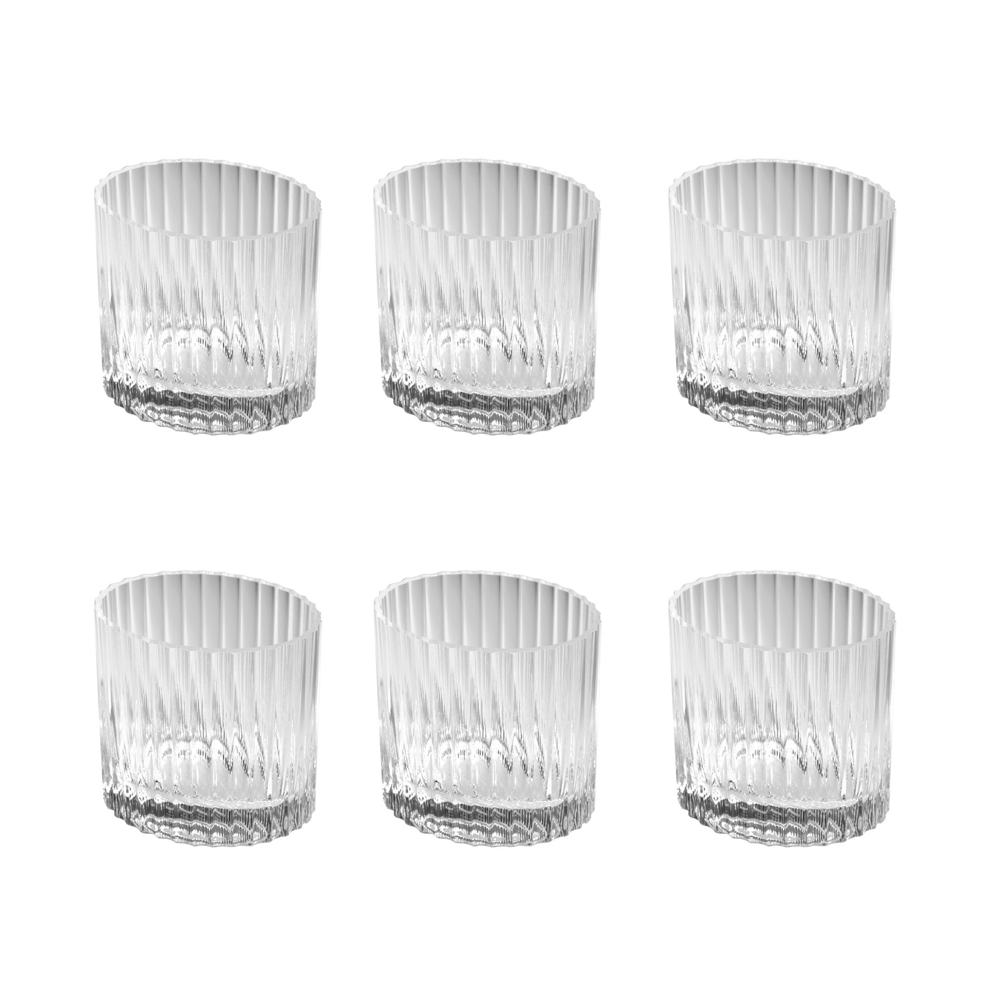 MISSONI - 6 COPAS DE VINO CON CINTA TRANSPARENTE 30 cl